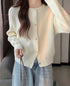Women Casual Button Down Cardigan
